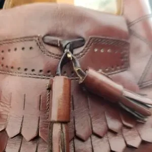 Bally Prestige 712 Richfield Vintage Brown Lether Loafers with Tassels Sz 7.5 D Bally | Shoes | Bally Prestige 72 Richfield Vintage Brown  main image 2